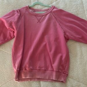 pink american eagle crewneck